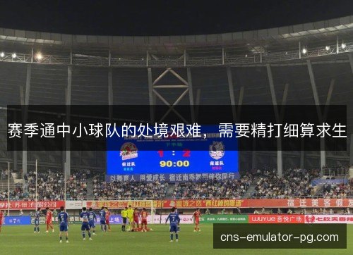 赛季通中小球队的处境艰难，需要精打细算求生